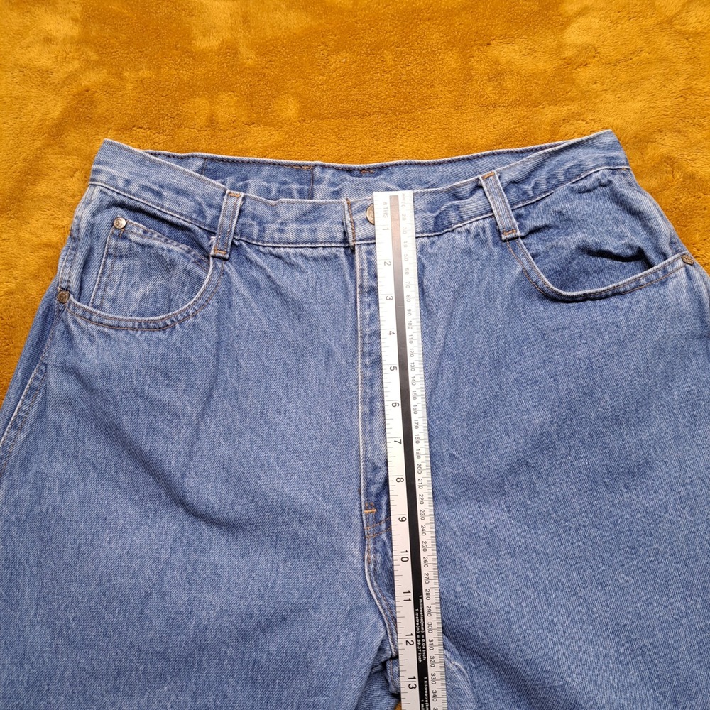 P.S. Gitano Mom Jeans Women 29 Blue Excellent High Rise Tapered 90s Vintage - Picture 5 of 11